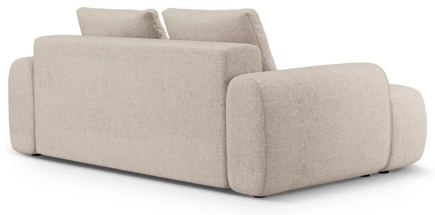 Világosbarna kanapé 200 cm Linz – Cosmopolitan Design