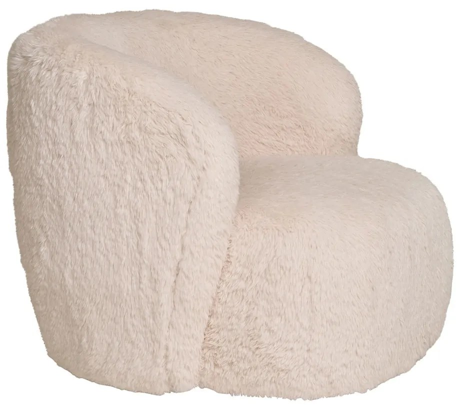 Krémszínű fotel Setubal – House Nordic