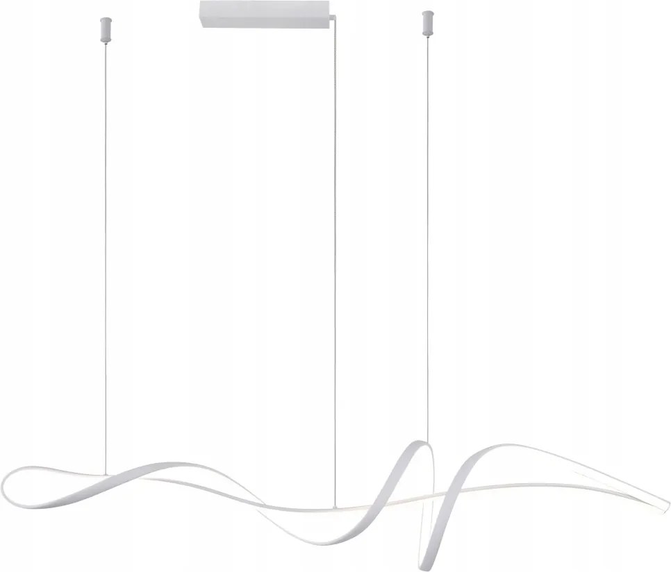 Függő mennyezeti lámpa fehér Led modern nappali konyha szoba Mila