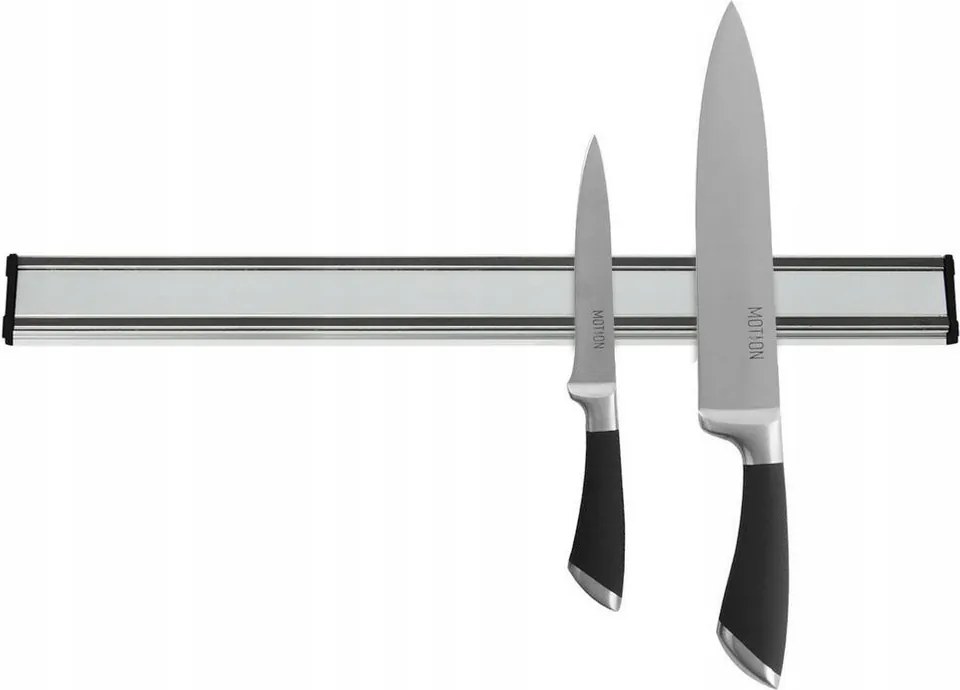 Mágneses Konyhai késtartó edény hosszú fém 47,5 cm