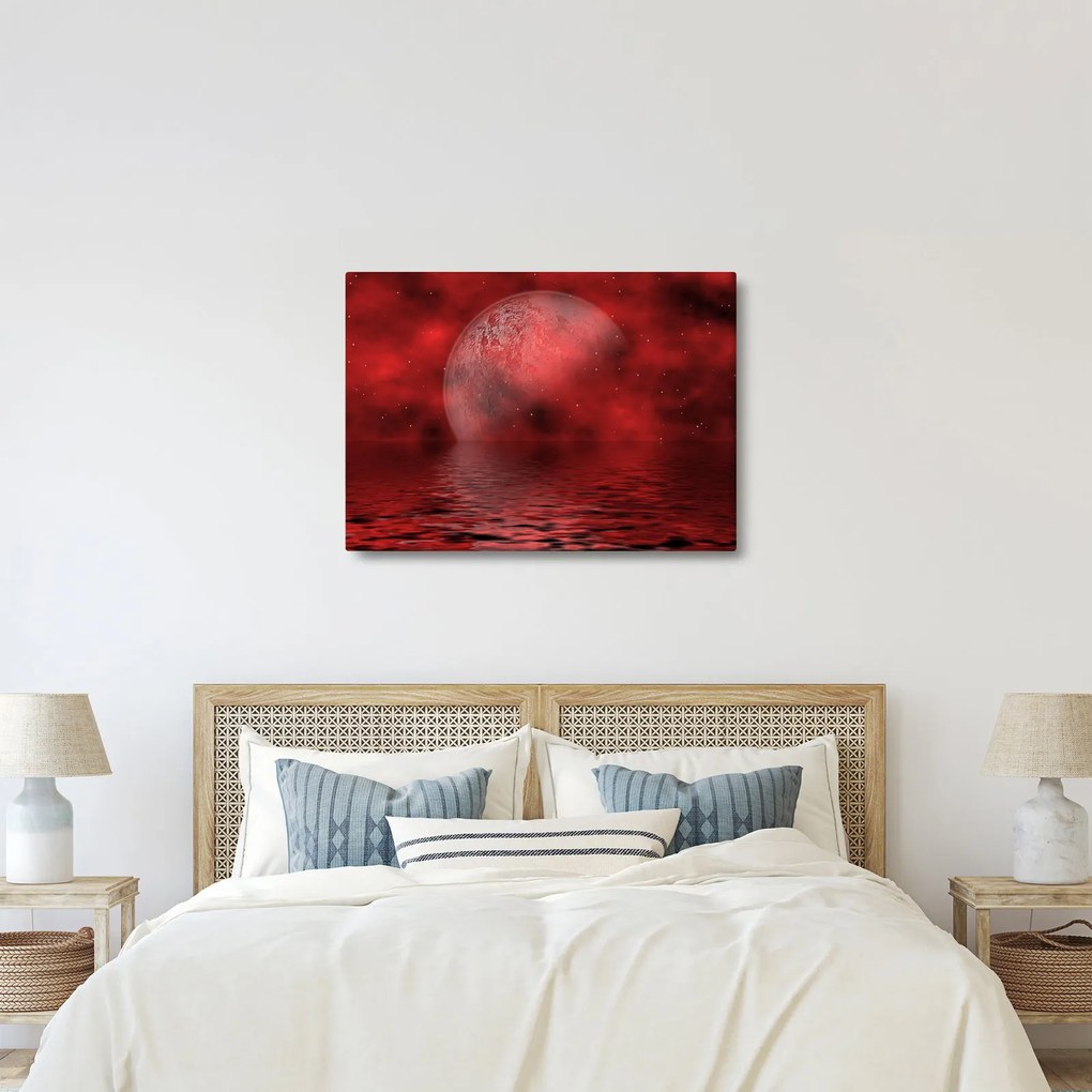 Kép - Hold a felszínen (70x50 cm)