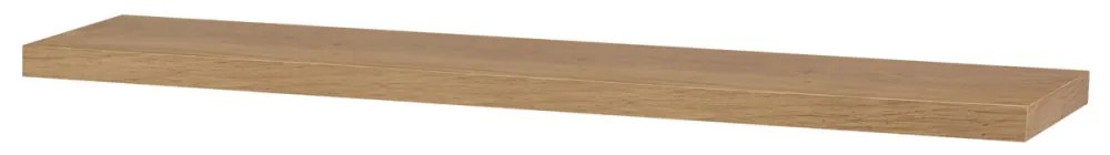 P-002 Lebegő polc 120 cm, MDF, Natúr Tölgy Színben