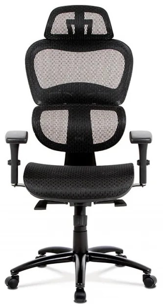 Ka-a188 Scaun pivotant de birou modern negru