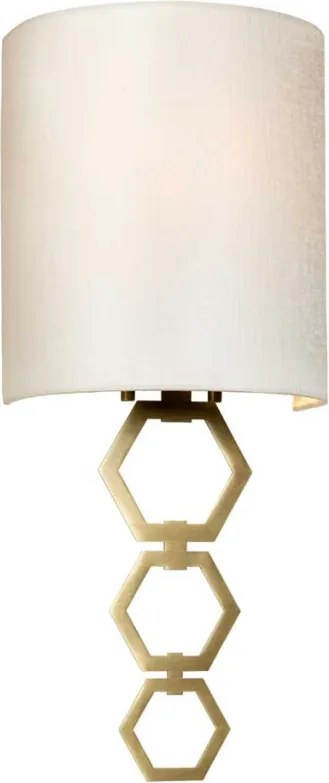 Elstead Lighting Clark CLARK-SMALL-AB Fali lámpa 1x60W/E27