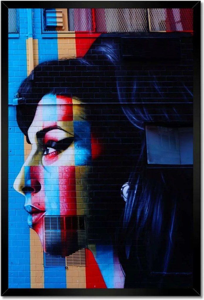 Poszterek keretben 40x60 Graffiti Utcaművészet