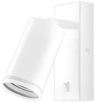 MasterLED Ring fehér oldalfali lámpa GU10-es foglalattal