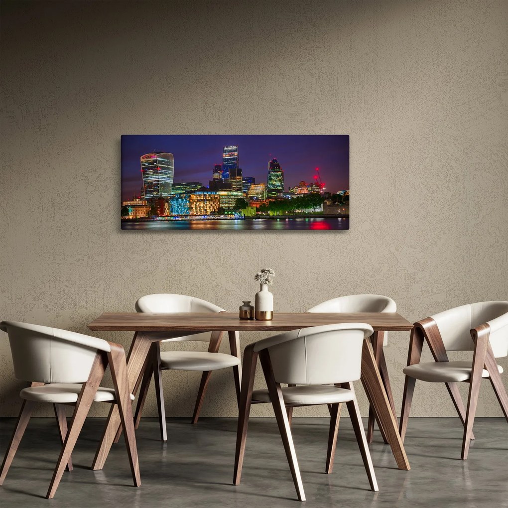 Kép - esti London (120x50 cm)