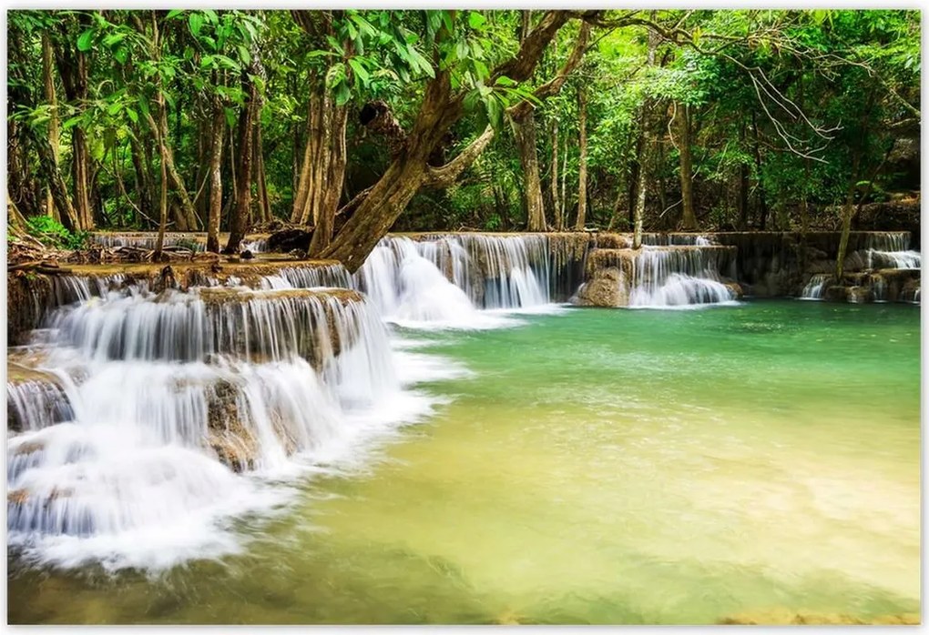 Poszterek 200x135 tájkép vízeséssel