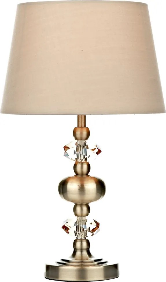 Dar Lighting glamour modern asztali lámpa edith antik sárgaréz daredi4175