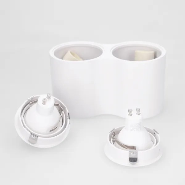 BRILAGI - Kétfejes spotlámpa MIA DOUBLE 2xGU10/30W/230V fehér
