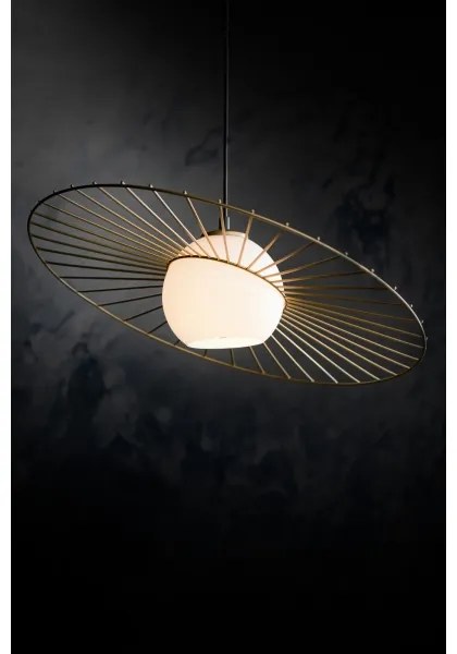 Csillár zsinóron SOL 1xE27/60W/230V arany