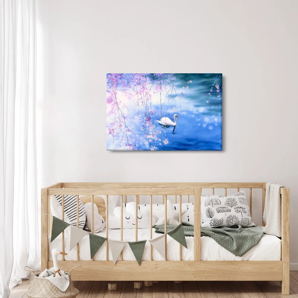 Kép - Varázslatos tó (90x60 cm)