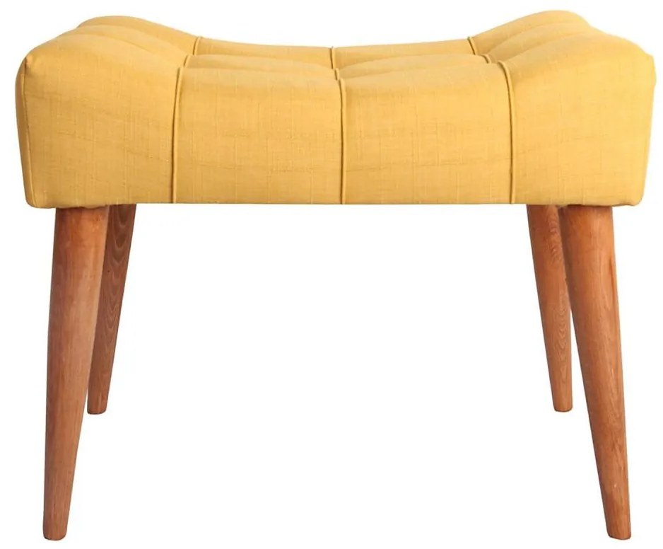 LUMI puff 40x58 cm, sárga