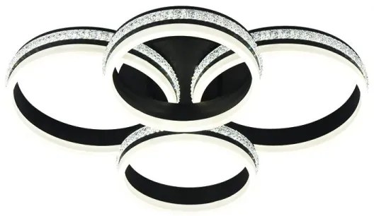 LED fényerőszabályozható felületre szerelhető csillár LED/150W/230V 3000-6500K + távirányító