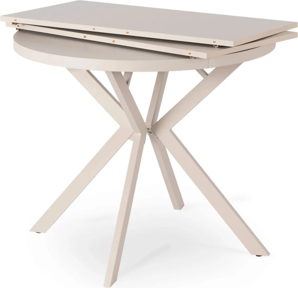 Stół DORIAN Rozkładany 80-160 cm Kaszmir