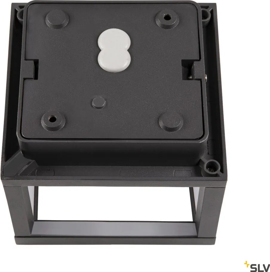 SLV 1005202 QUADRULO Modern Kültéri Mennyezeti Lámpa Antracit, Fehér LED IP55