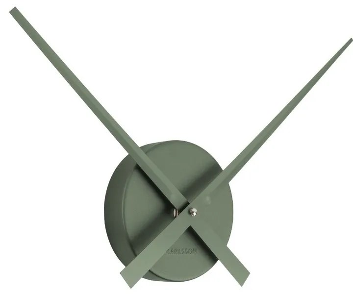 Karlsson 4348DG dizájner falióra zöld, 48 cm átmérővel
