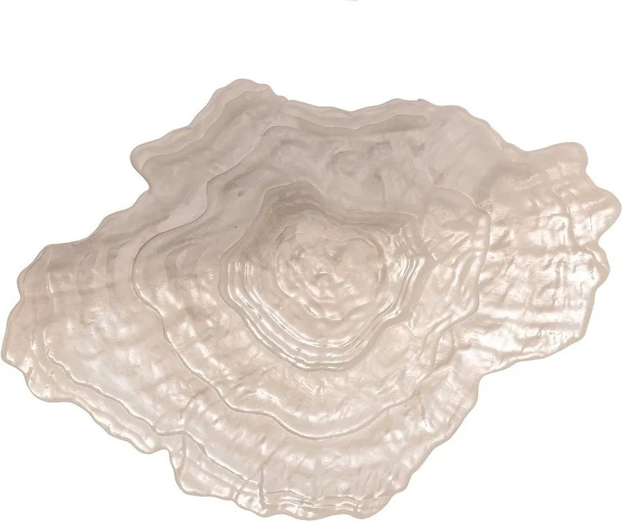 Üveg dekoratív tál 29x38 cm Aiku – Bloomingville