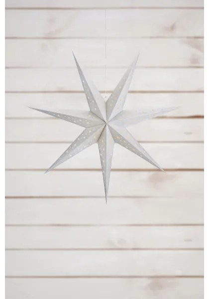 Markslöjd 705613 - LED karácsonyi dekoráció BLANK LED/0,4W/3xAA 75 cm ezüst