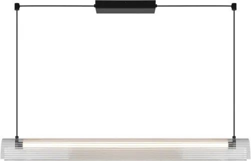 Nordlux - LED dimmelhető kábeles függeszték ALIANI LED/20W/230V 3000K fekete/átlátszó