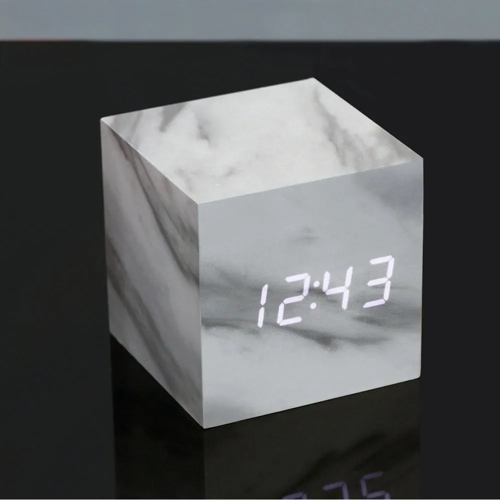 Digitális ébresztőóra Cube Click – Gingko