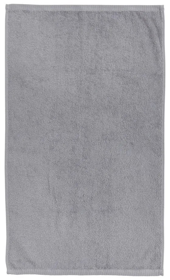 Szürke gyorsan száradó frottír pamut fürdőlepedő 90x140 cm Quick Dry – Catherine Lansfield