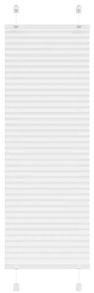 pliszírozott redőny Fehér 40x100 cm szövetszélesség 39,4 cm