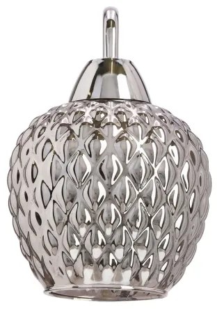 Fali lámpa TOBIAS 1xE27/40W/230V fényezett króm