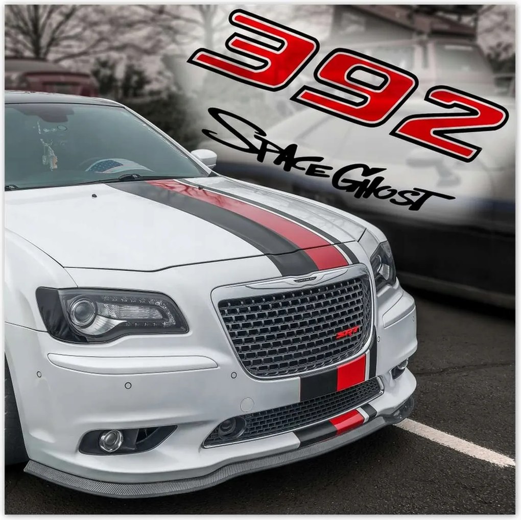 Poszterek 70x70 6,4l Chrysler 300 Srt V8