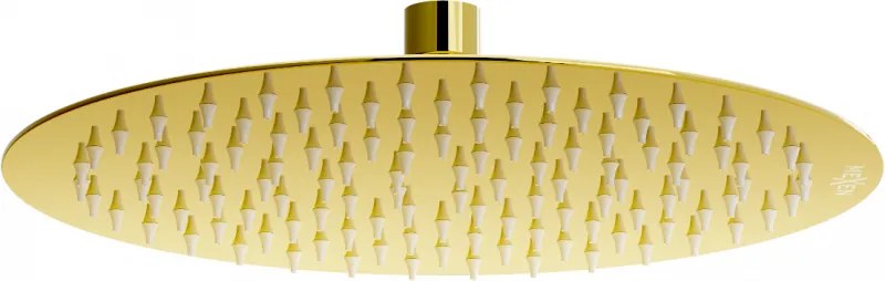 Mexen Slim zuhanyfej 25 cm, arany - 79225-50