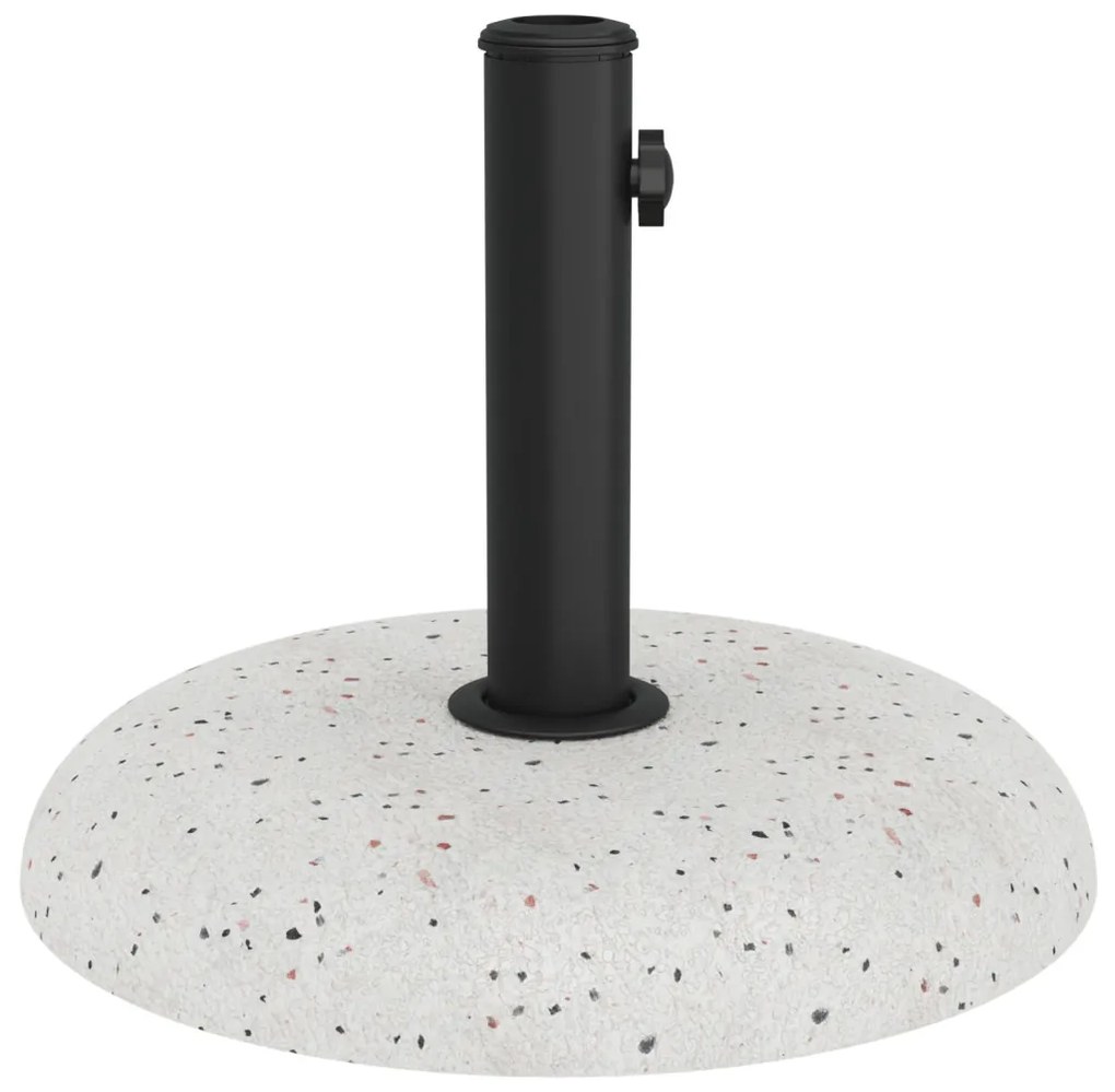 Napernyő Talp 37/42/52/58mm Oszlopokhoz Fehér Beton 20 kg