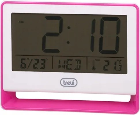 Trevi SLD3018VIO Lila Ébresztőóra Naptárral És Hőmérővel