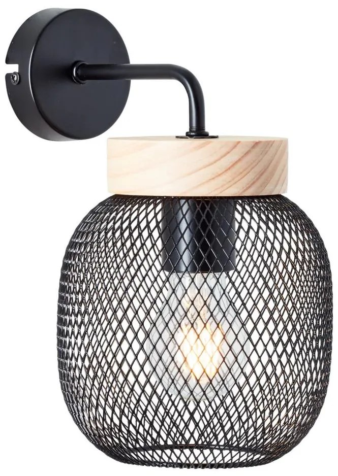 Brilliant - GIADA fali lámpa 1xE27/40W/230V fekete