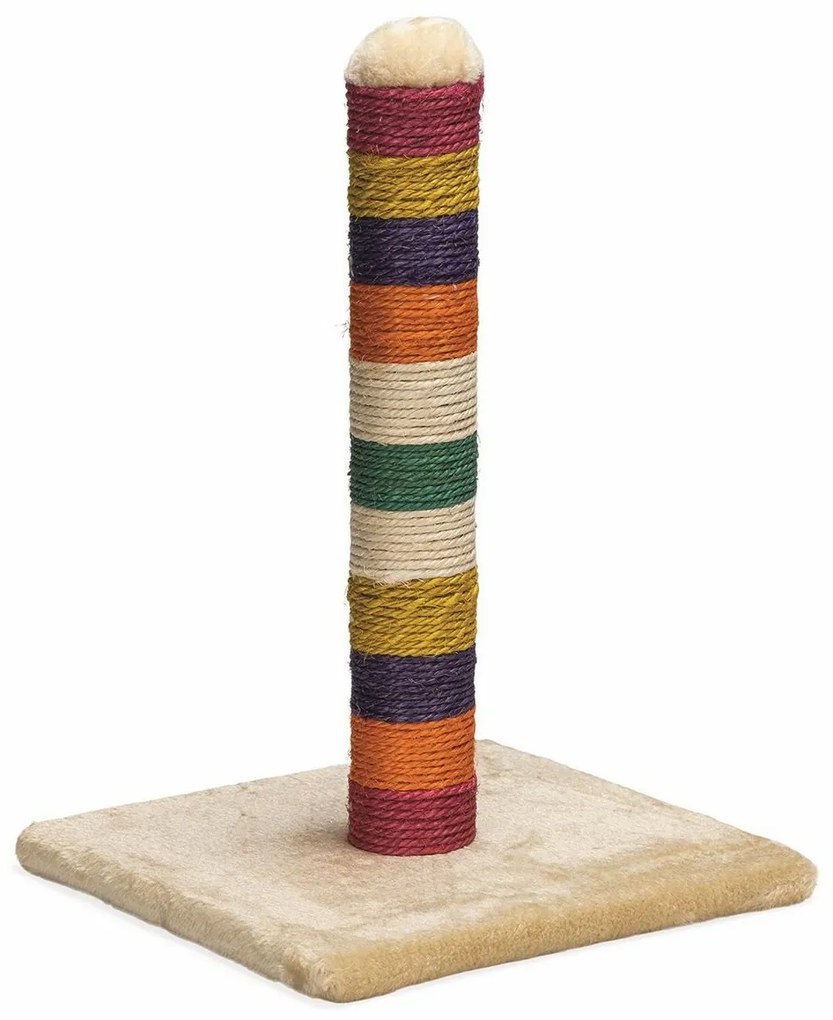 Beeztees Anja szivárványos kaparó, 30 x 30 x 45 cm