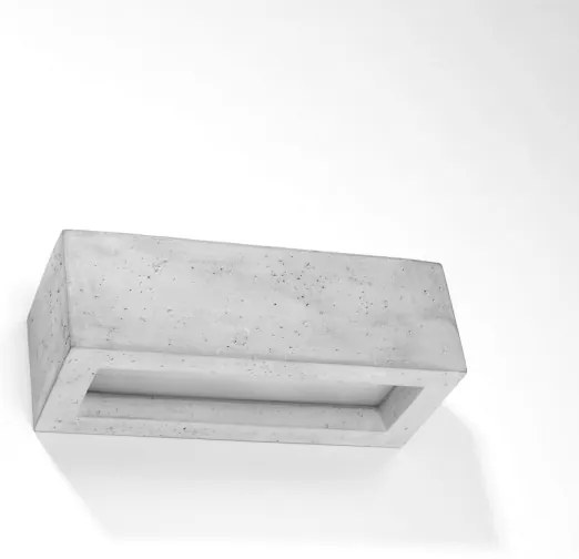 Sollux SL.0992 - Fali lámpa VEGA 1xE27/60W/230V 30 cm beton