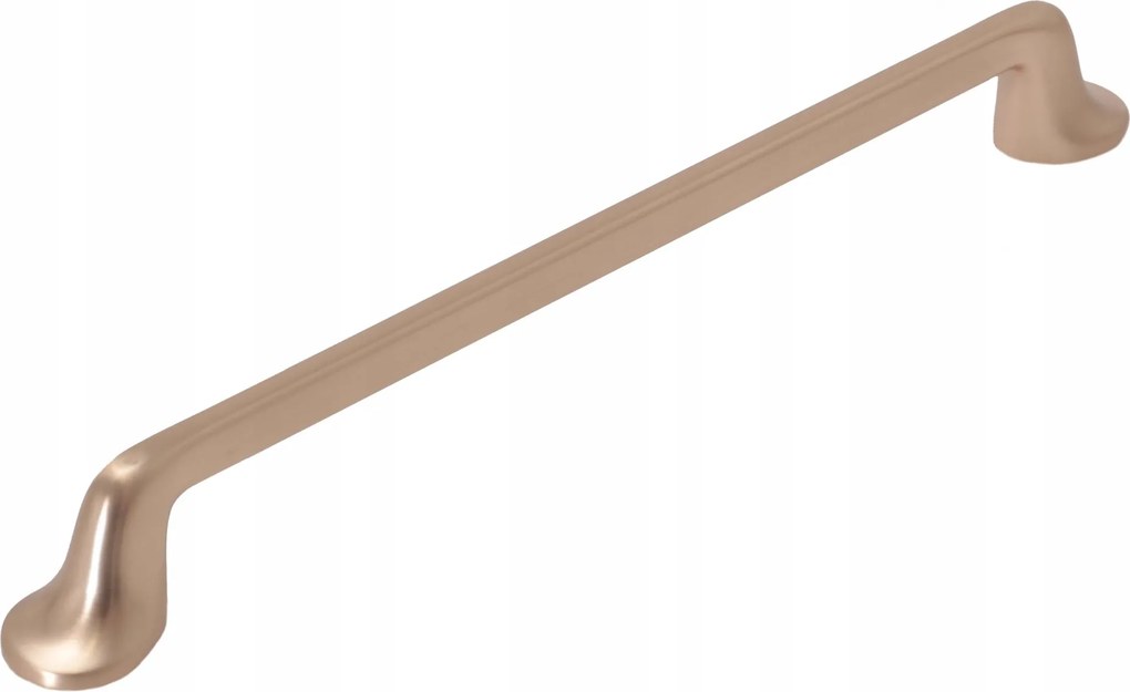 Elegáns bútorfogantyú 192mm Csiszolt arany Prémium
