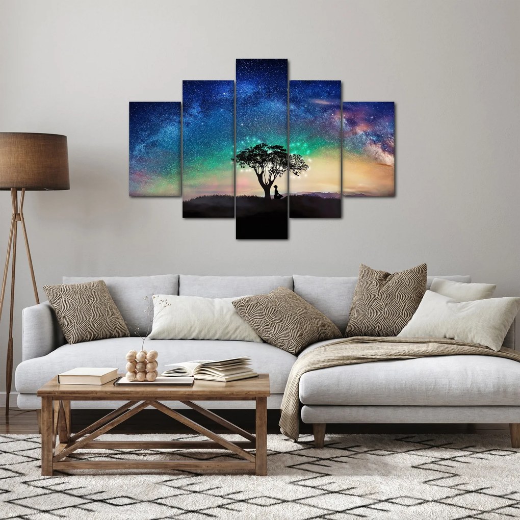 Kép - Pihenés a csillagok alatt (150x105 cm)
