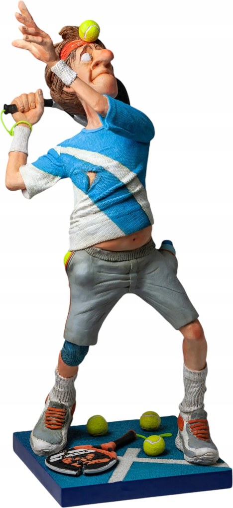 figura, szobor, szobor Padla játékos Guilermo Forchino FO85555