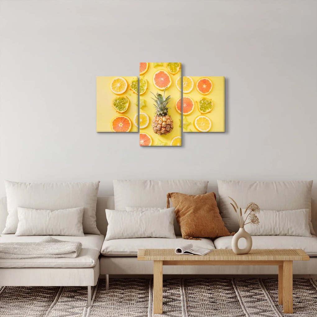 Gyümölcs képe (90x60 cm)