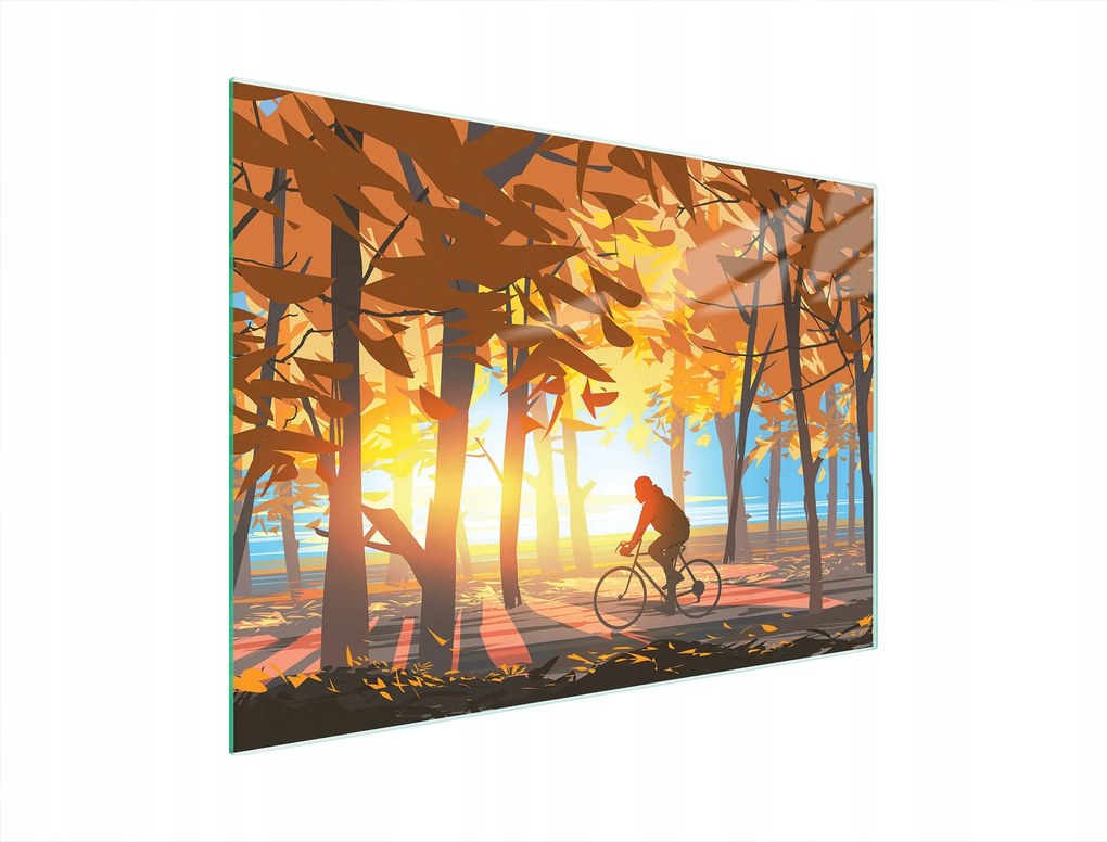 Üveg Vágódeszka 40x30 Erdő Edzett Üveg