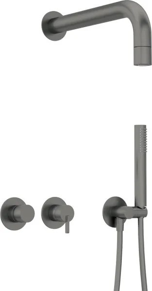 Silia titanium falsík alatti zuhanyszett
