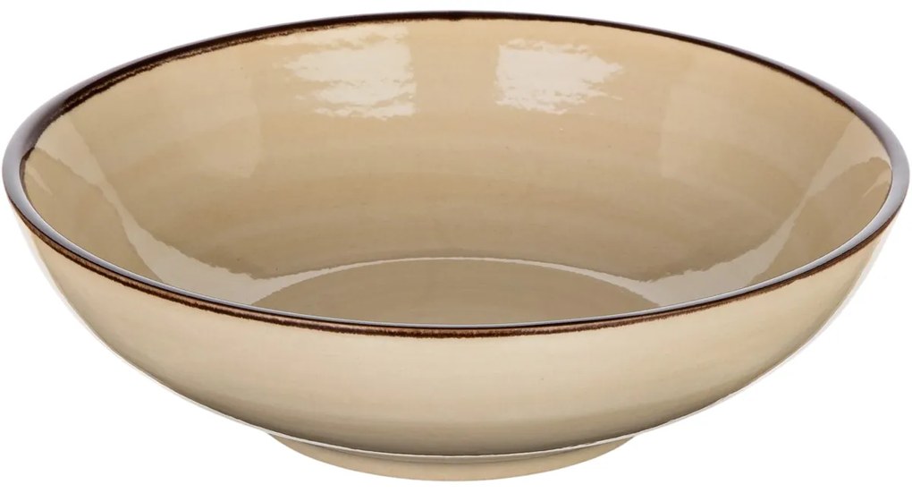 Banquet PALAS mélytányér, 18 cm, krém színű