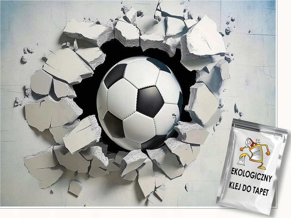 Fotótapéta Gyerekeknek Fiú Labda 3D Tapéta Flizelina 200x140