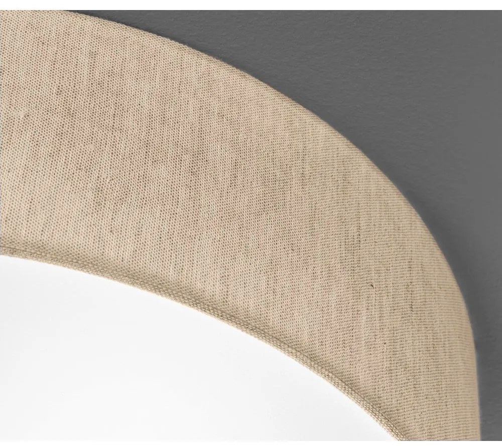 Bézs mennyezeti lámpa textil búrával ø 40 cm Thor – Fischer &amp; Honsel