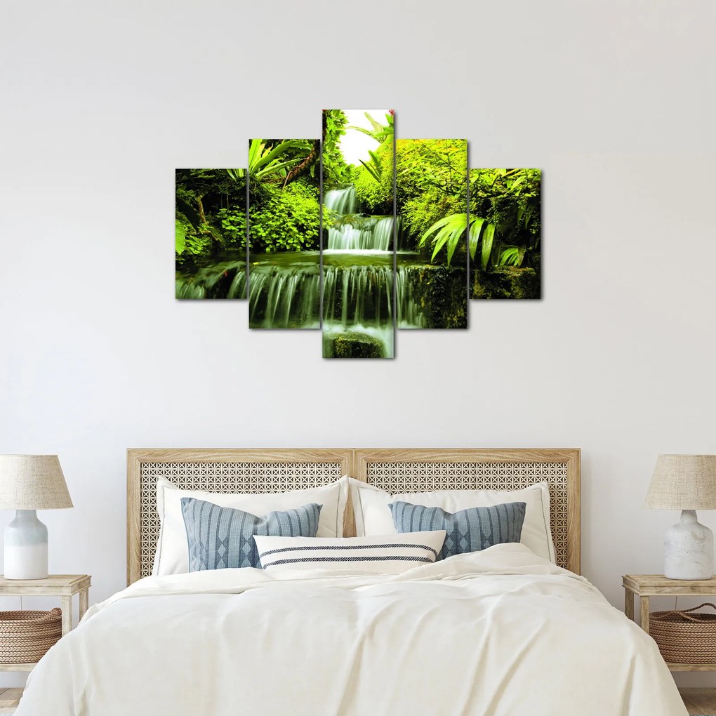 Kép - Indonéziai vízesések (150x105 cm)