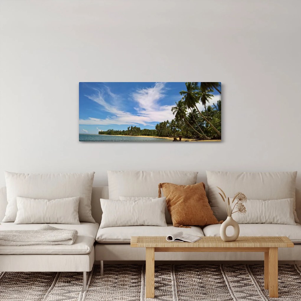 Kép a strandról (120x50 cm)