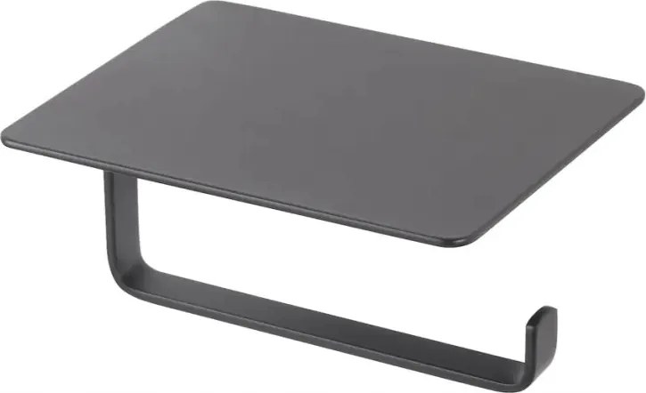 Papírtartó fekete Stella polccal 21.007-B