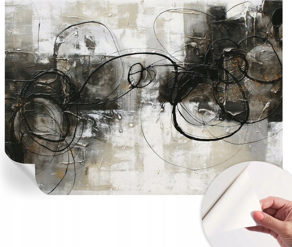 Modern fotótapéta Öntapadós Mosható Absztrakt örvény 208x146 cm