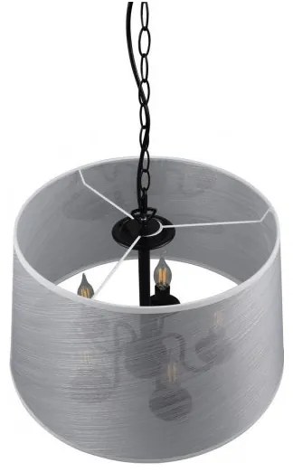 Reality - LED láncos csillár CIMA 5xE14/40W/230V szürke