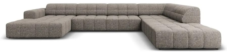 Sötétszürke sarokkanapé (jobb oldali-U alakú) Chicago – Cosmopolitan Design